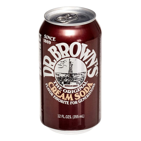 JDS Toy Store (18 Pack): 6 6 6 12oz Dr. Browns Soda Black Cherry, Root Beer, Cream Soda cans