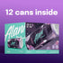 200mg 10 12 Oz 12 Pack Alani Nu COSMIC STARDUST, Sugar Free, Low Calorie Energy Drinks, Caffeine, Biotin, B Vitamins