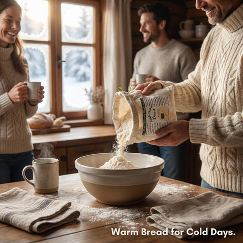 Bounty Foods 23 oz Irish Soda Bread Mix Handcrafted in Montana, Traditional Recipe, Rustic Artisan Quick Bread Kit