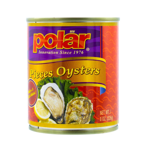 8-Ounce (Pack 12), (100-74027-021741) MW Polar Oysters Pieces, Cans of Oyster Pieces