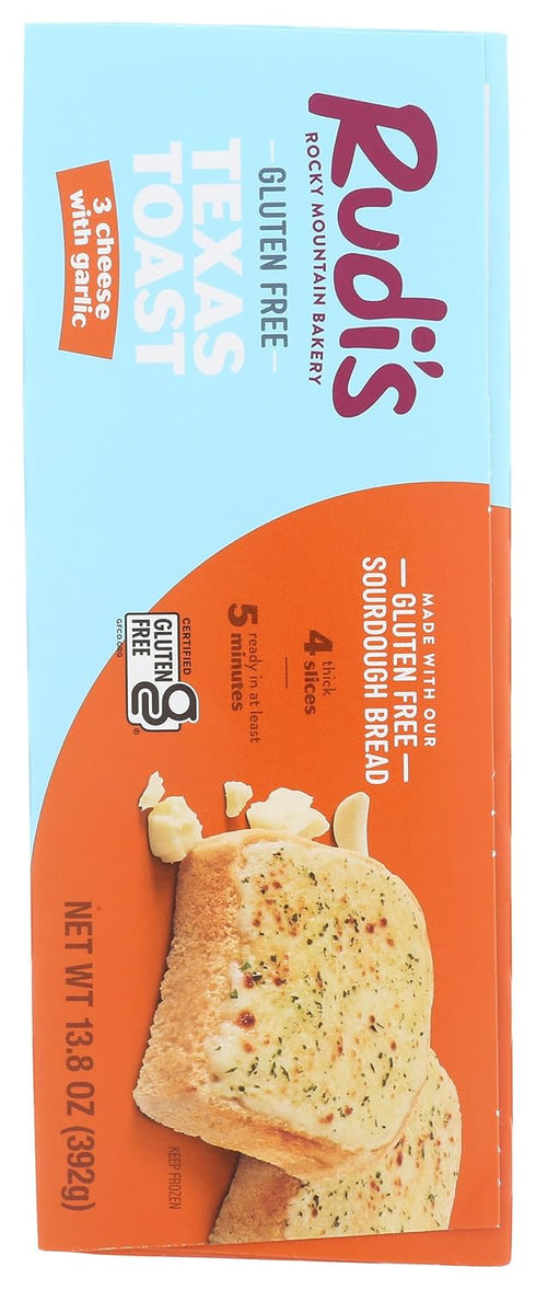 Rudis 3 13.8 OZ BAKERY Cheese Garlic Texas Toast