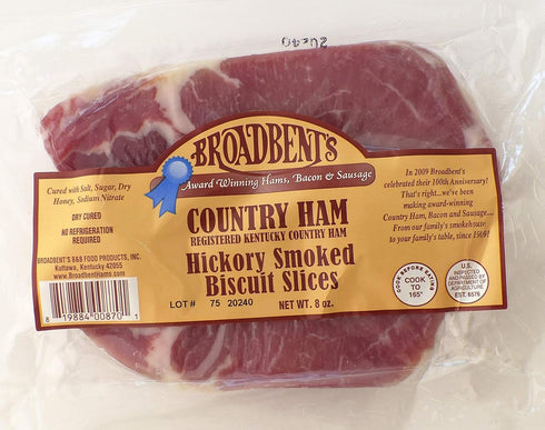 Julia's Pantry Country Hickory Smoked Cured Ham, Drop Biscuit Mix and Peach Jam Gift Box