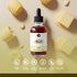 2 Dolce Flav Butter Extract Ounce Water-Soluble Kosher, Sugar-Free, Concentrated Imitation Butter Flavor for Baking