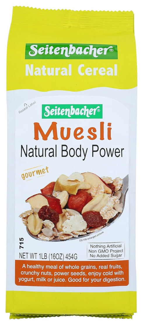 Seitenbacher , Muesli No1 Natural Body Power, 16 Ounce