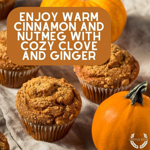 1:1 GlP-1 #92 Pumpkin Spice Cane Sugar | Artisanal Infused Sugar | Replacement For Plain Sugar | Gourmet Sweetener |