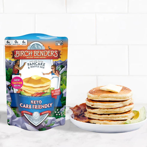 10 Birch Benders Griddle Cakes, Pancake Waffle Mix Keto, Ounce