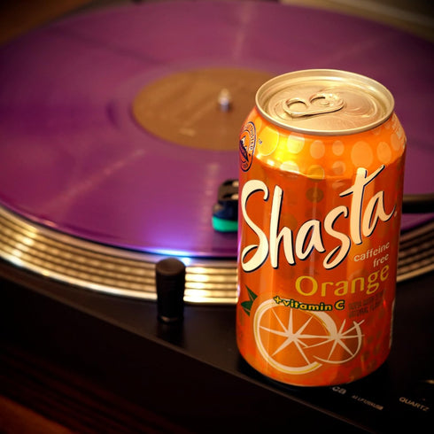 12-Pack 12oz Shasta Orange | of Cans | Tangy & Sweet Orange Soda | Caffeine-Free | Family Favorite