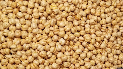 Packed 1 lb. (16 oz.) Chickpeas, Yellow single roasted, Tasty Snack, Plant-Based Protein, Versatile, Energy, Garbanzo