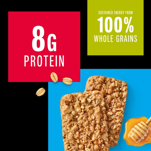 8g 6 Count (6 Packs 2 KIND Breakfast Protein Bars, Honey Oat, Gluten Free, Low Sodium, Healthy Snacks, Protein