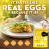 (21 oz) Healthier Comforts Whole Egg Powder | Pure Dried Whole Eggs | Pasteurized, Ready to Eat | Gluten Free, Made