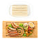 FAIRSKY Edible Drying Sausage Casing,Clear Smoked Collagen Sausage Casings for Flavorous Homemade