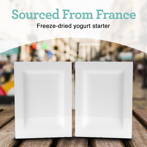 RI1020 Euro Cuisine All Natural Yogurt Culture Starter Perfect for Dairy Free, Whole Milk, Protein Yogurt Probiotic