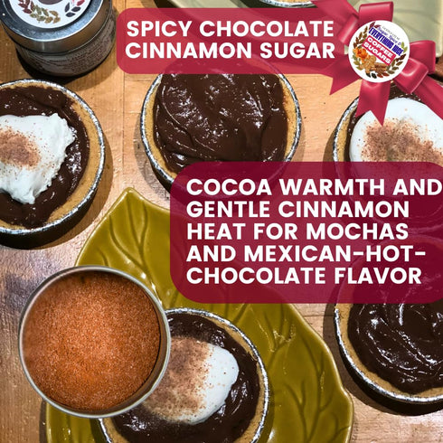 Packaged Set 3 Pack Coffee Sugars: Sugar, Spice & Everything Nice | Gift of | All Natural, Non GMO Cane Sugars |