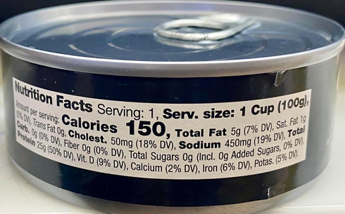 Generic 5 Oz- (6 Atun Fabi Saa Solid Light Tuna in Oil Can)