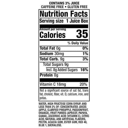 6.75 oz 32 Count (4 Packs 8), Hawaiian Punch Fruit Juicy Red Juice Drink, fl boxes, of Ready-to-drink, On-the-go