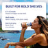 99.7% 11.2oz (330ml) 12-Pack Blue Monkey Sparkling Coconut Water with Mango - Coconut Water & Juice Blend - No Sugar