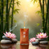Rosojodg Red Lucky Spiritual Salt Pouch, Spiritual Salt with Sachet, Buddhist Spiritual Salts Pouch Necklace for Money