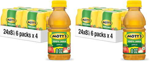 Mott's 100% Original Apple Juice, 2 Servings Of Fruit, 100% Fruit Juice,