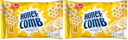 Honeycomb Cereal, Made with Real Honey, Kosher, 32 Oz Bag (Pack of 2)