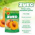 Pack, 14.1 oz, Pack 6 Zuko Peach Instant Powder Drink Family