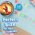 30 x Edible Cupcake Toppers Themed Speed Hero Collection of Edible Cake Decorations on Wafer Sheet