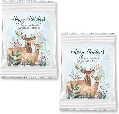 Best Day Ever Spot Christmas Hot Chocolate, Deer Christmas, Hot Chocolate Bar, Personalized Cocoa Favors, Holiday