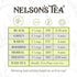 Cozy, 2oz Nelson's Tea Orange Cinnamon Spice Black Tea Infused with Tangy Orange Peel, Aromatic Cinnamon & Zesty Cloves