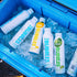 100% 16 Oz (Pack 12) JUST Bubbles Lemon - Pure Premium Sparkling Spring Water in a Fully Recyclable Reusable