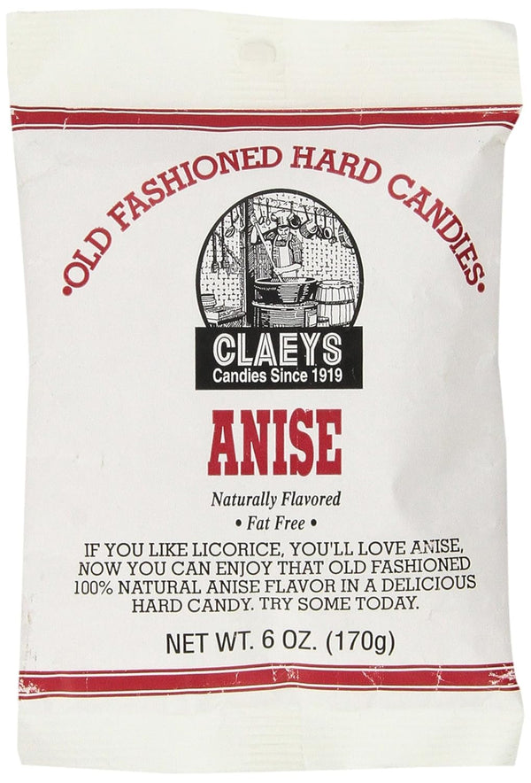 Claey's Natural Anise Drops, 6 oz