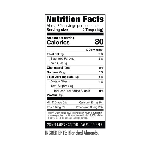 Wholesome Yum Premium Fine Blanched Almond Flour for Baking & More, Low Carb, Gluten Free, 16 oz