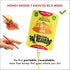Squeeze Me Honey Packets 100% 5 1oz Individual Single Serve - Resealable Honey For Tea Coffee Sweetener - Pure Raw
