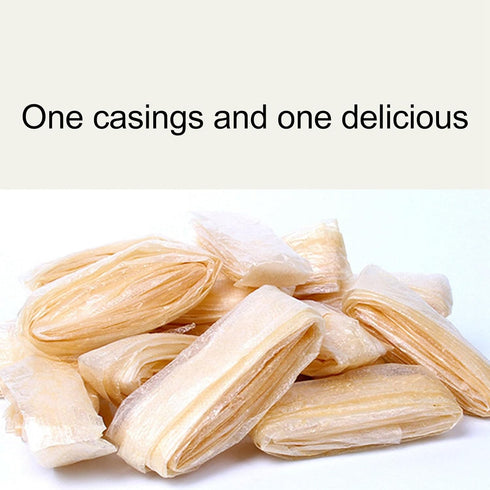 Pack Casing,2 Gavigain Sausage Casings,Edible Drying Sausage Casing Home Casings Dry Sausage Layered Edible Drying