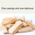 Pack Casing,2 Gavigain Sausage Casings,Edible Drying Sausage Casing Home Casings Dry Sausage Layered Edible Drying