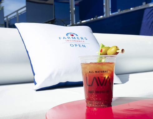 1-Liter (33.8oz) LAVA Premium Bloody Mary Mix made with Italian San Marzano Tomatoes. Gluten Free, Vegan, No Added