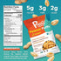 1 Oz (Pack 12) Pnuff Crunch Peanut Butter Puffs - Healthy Snacks, Low Calorie Snacks, Gluten Free Snacks, Vegan, High