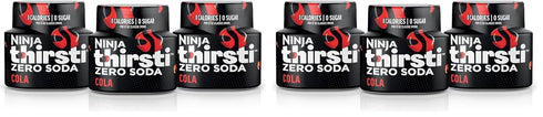Ninja Thirsti Flavored Water Drops, 0 SODA Cola, Classic Soda Flavors, Sparkling