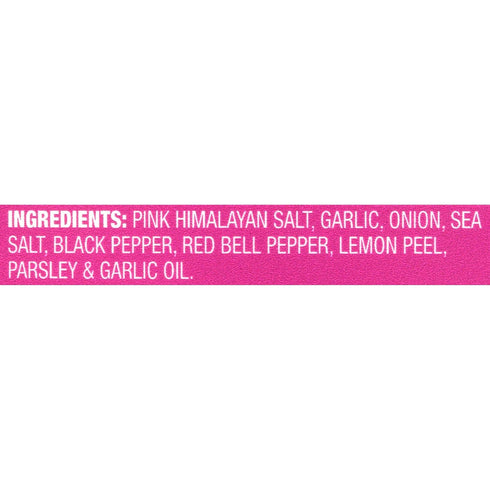 McCormick Himalayan Pink Salt with Black Pepper and Garlic All Purpose Seasoning 18.5 oz