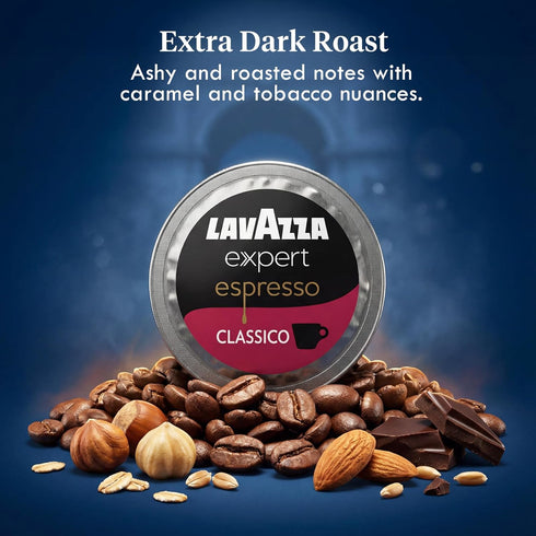 72 Count 100% Lavazza Expert Espresso Classico Capsules Medium Roast Coffee Pods Made with Arabica Beans Compatible