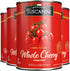 Tuscanini Whole Cherry Tomatoes 14.1oz (4 Pack) | Imported From Italy, Delicious