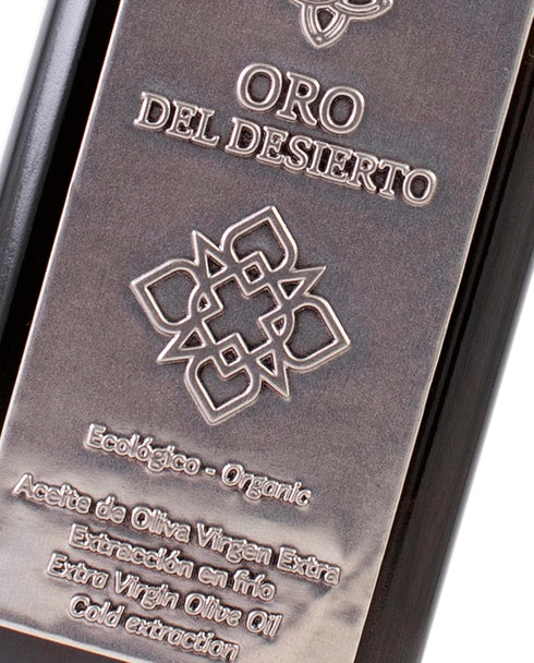 Oro del Desierto 2020 0.5 16.9 Coupage Harvest Organic Spanish Extra Virgin Olive Oil - Liter / Ounce Bottle