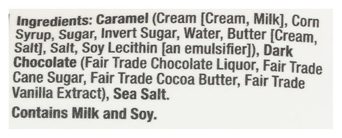 5.5 Sanders, Caramels Sea Salt Dark Chocolate, Ounce