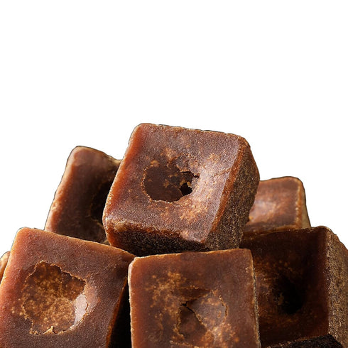 LUCENTIS 14.2oz (400g) Packaging Chinese Brown Sugar Cubes () Handmade Yunnan Dark Brown Sugar Natural Sweetener