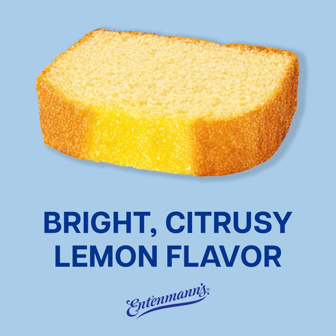Entenmann's 11.5 oz Lemon Loaf Cake, Loaf Cake, Naturally Flavored, Box