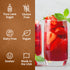 Summer Pack 25.4 oz Summer (6-Pack) Syruvia Fruit Syrup Variety Strawberry, Blackberry, Raspberry, Cherry, Mango