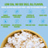 1 oz Pack 24 Poptime Sea Salt Popcorn with a Hint of Lime, Individual Snack Bags, Kettle Cooked Popcorn Made