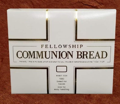 Cavanagh Communion 1000 Count Fellowship Bread Breadlike Loaves Sized