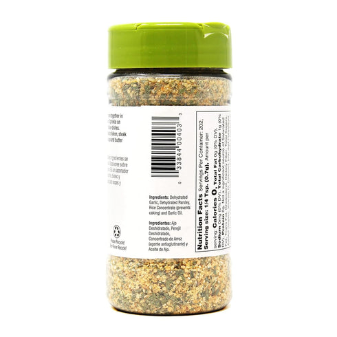 5 oz Badia Garlic & Parsley Seasoning, Ideal for Cooking, Grilling and Seasoning Seafood, Meats & Veggies