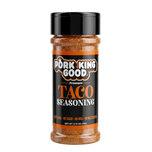 Pork King Good Taco Seasoning for Cooking and Popcorn Seasoning - Keto