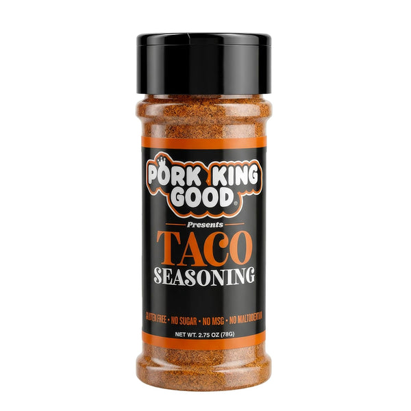 Pork King Good Taco Seasoning for Cooking and Popcorn Seasoning - Keto