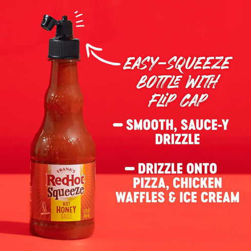 Pack, 36 oz Frank's RedHot Squeeze Sauce Variety fl